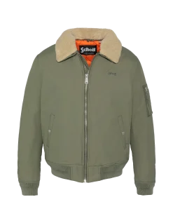 Blouson army sage et beige - SAGE/BEIGE