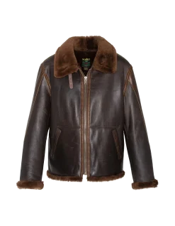Blouson bombardier B-3 mythique USA, cuir de mouton - EXPRESSO