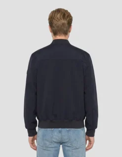 Blouson bomber technique bleu marine - MARINE