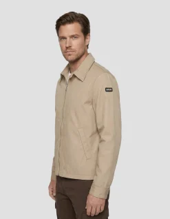 Blouson casual beige - BEIGE