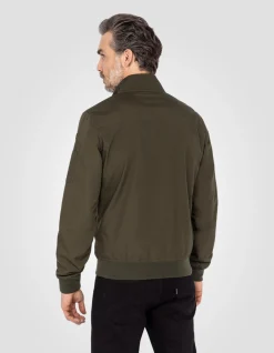 Blouson casual kaki foncé - KAKI FONCÉ