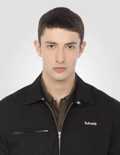 Blouson casual noir - NOIR