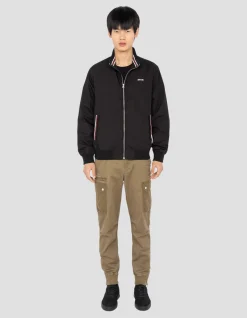 Blouson casual noir - NOIR