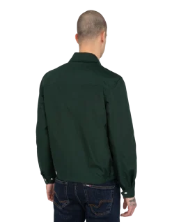 Blouson casual vert foncé - VERT FONCÉ