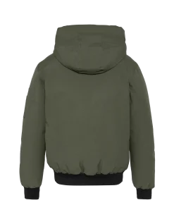 Blouson kaki à capuche - KAKI