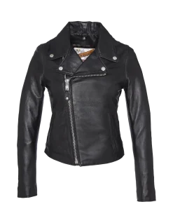 Blouson Perfecto® noir, cuir d'agneau - NOIR