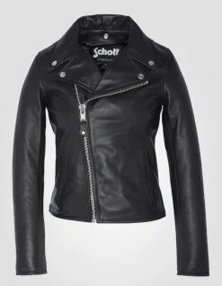 Blouson Perfecto® noir, cuir d'agneau - NOIR
