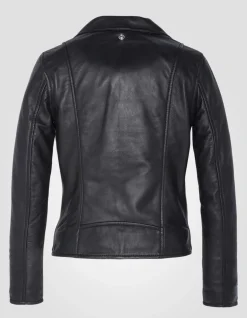Blouson Perfecto® noir, cuir d'agneau - NOIR