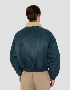 Blouson pilote bleu marine - MARINE