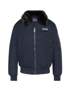 Blouson pilote bleu marine - MARINE