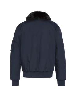 Blouson pilote bleu marine - MARINE