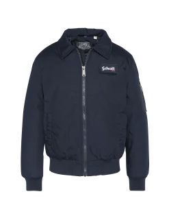 Blouson pilote bleu marine - MARINE