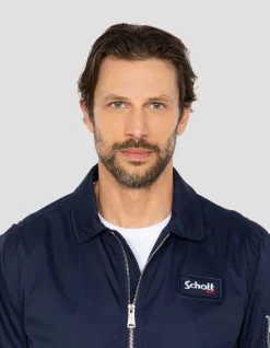 Blouson pilote léger bleu marine type CWU - MARINE