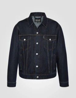 Blouson trucker en denim brut - DENIM BRUT