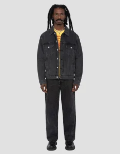 Blouson trucker gris - GRIS