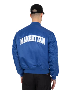 Blouson urban bleu électrique oversize - BLEU ÉLECTRIQUE