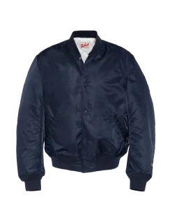 Blouson urban bleu marine foncé oversize - MARINE FONCÉ