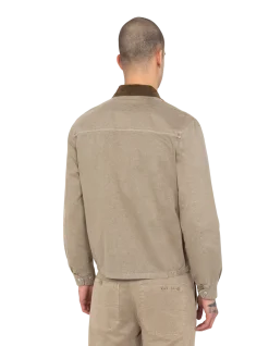 Blouson worker taupe - TAUPE