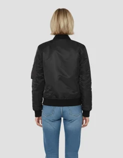 Bomber MA-1 femme noir - NOIR