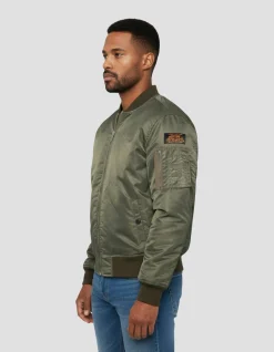 Bomber MA-1 homme kaki - KAKI
