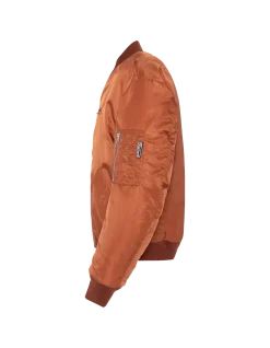 Bomber MA-1 lavé cuivre en nylon recyclé, coupe confort - CUIVRE