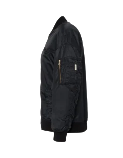 Bomber MA-1 long noir - NOIR