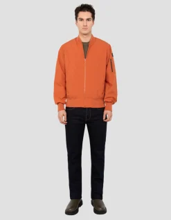Bomber orange foncé ultra-léger - ORANGE FONCÉ