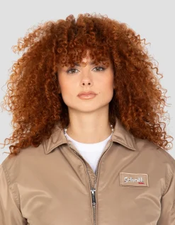 Bomber pilote CWU désert en nylon recyclé, coupe confort - DÉSERT