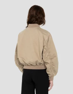 Bomber surteint taupe type MA-1 - TAUPE