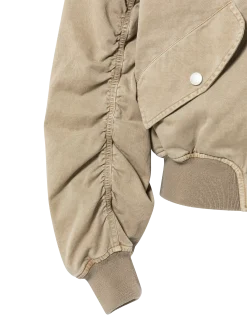 Bomber surteint taupe type MA-1 - TAUPE