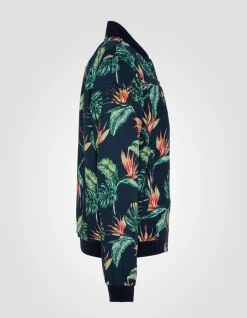 Bomber ultra léger bleu marine exotique - BLEU MARINE EXOTIQUE