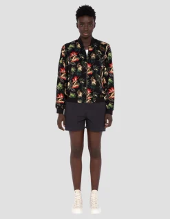 Bomber ultra léger noir tropical - NOIR TROPICAL