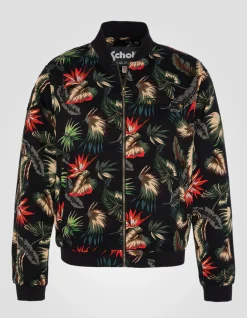 Bomber ultra léger noir tropical - NOIR TROPICAL