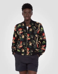 Bomber ultra léger noir tropical - NOIR TROPICAL