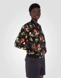 Bomber ultra léger noir tropical - NOIR TROPICAL