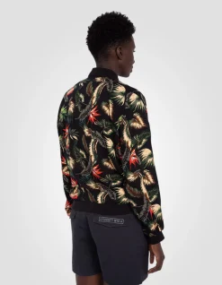 Bomber ultra léger noir tropical - NOIR TROPICAL
