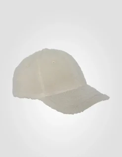 Casquette blanche sherpa - BLANC CASSÉ