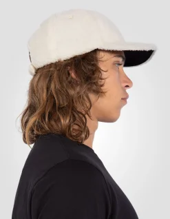 Casquette blanche sherpa - BLANC CASSÉ