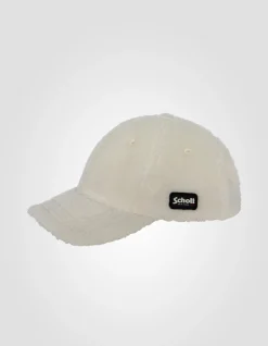 Casquette blanche sherpa - BLANC CASSÉ
