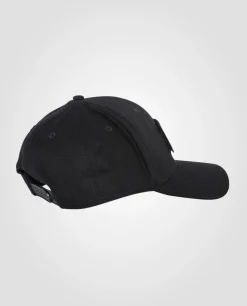 Casquette noire à scratch amovible - NOIR