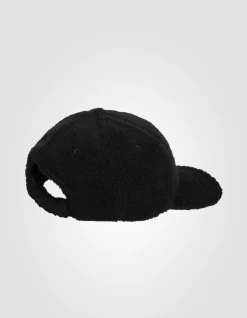 Casquette noire sherpa - NOIR