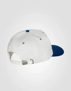 Casquette university blanche et bleu - BLANC/BLEU