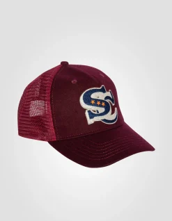 Casquette varsity bordeaux - BORDEAUX