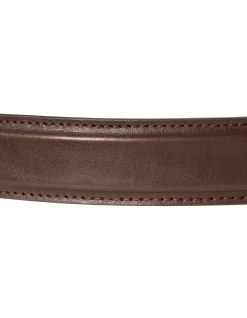 Ceinture marron, cuir de vachette - MARRON