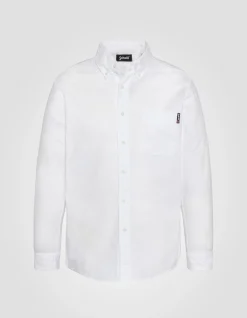Chemise blanche à manches longues - BLANC