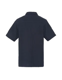 Chemisette bleu marine en gaze de coton - MARINE