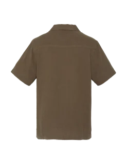 Chemisette kaki en gaze de coton - KAKI
