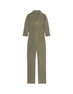 Combinaison kaki slim souple et confortable - KAKI