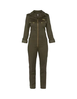 Combinaison slim souple et confortable kaki - KAKI