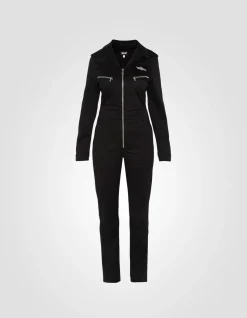 Combinaison slim souple et confortable noire - NOIR
